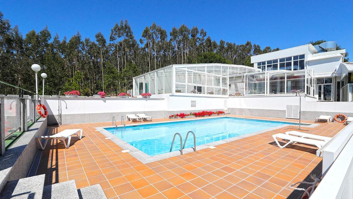 Pension Compostela Inn Cacheiras المظهر الخارجي الصورة