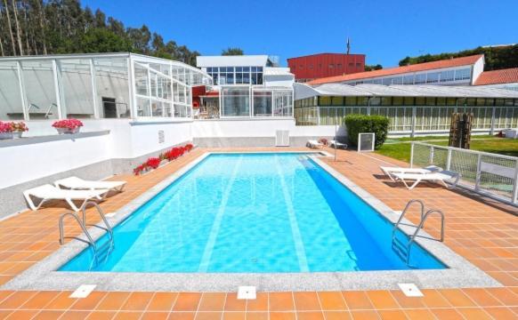 Pension Compostela Inn Cacheiras المظهر الخارجي الصورة